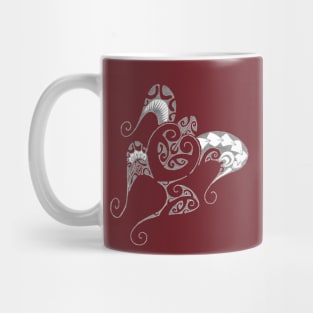 Polynesian tatoo art turtle Mug